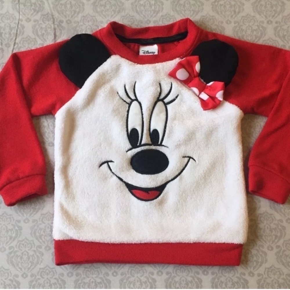 3/$20 Minnie Mouse Disney Sweater Sweatshirt 2T